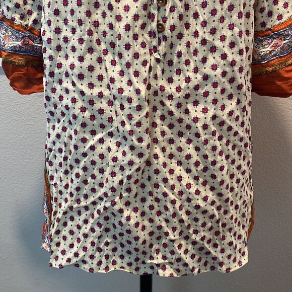 NWT Anthropologie Maeve Short Sleeve Top Size L - Picture 4 of 12